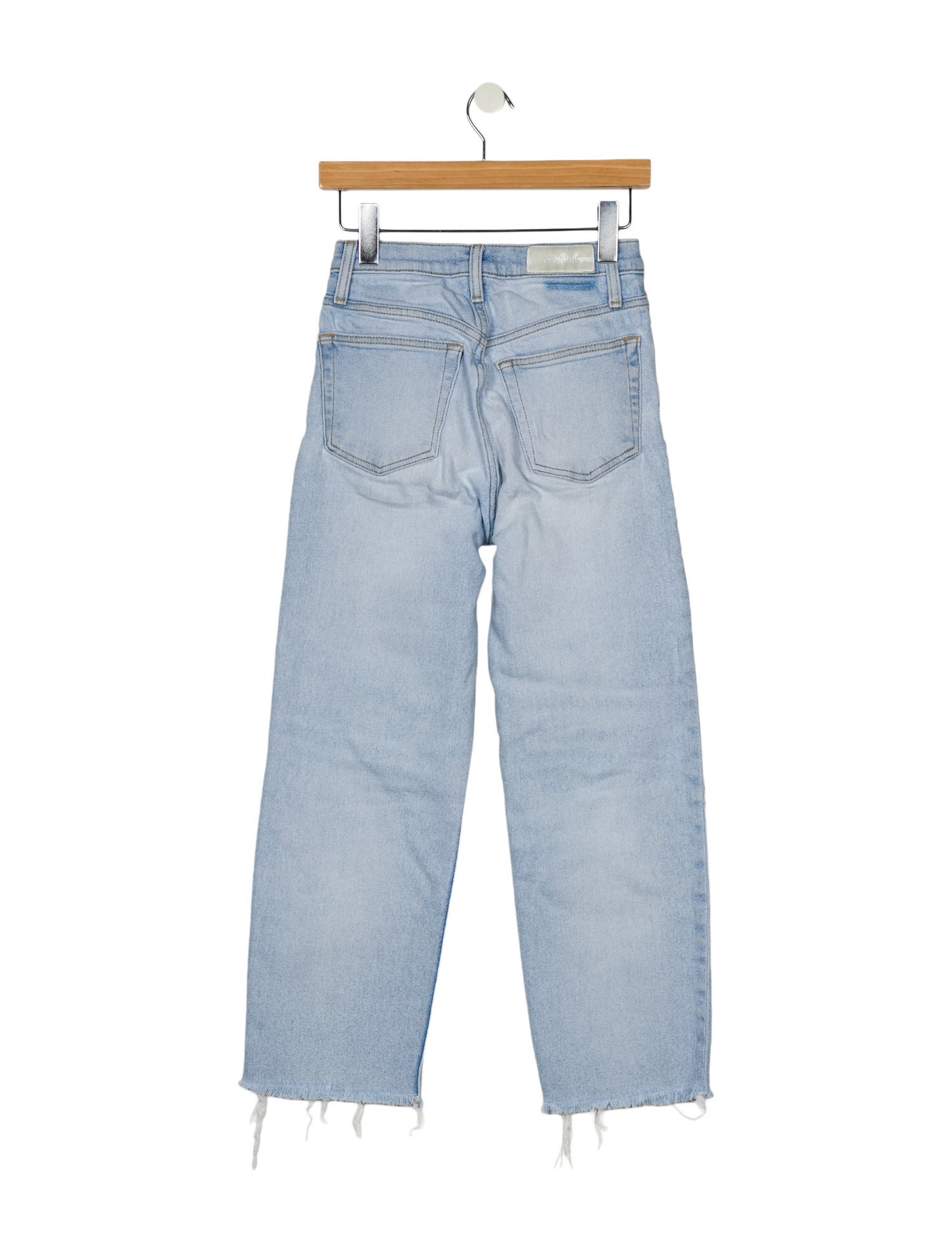 RE/DONE High-Rise Straight Leg Jeans