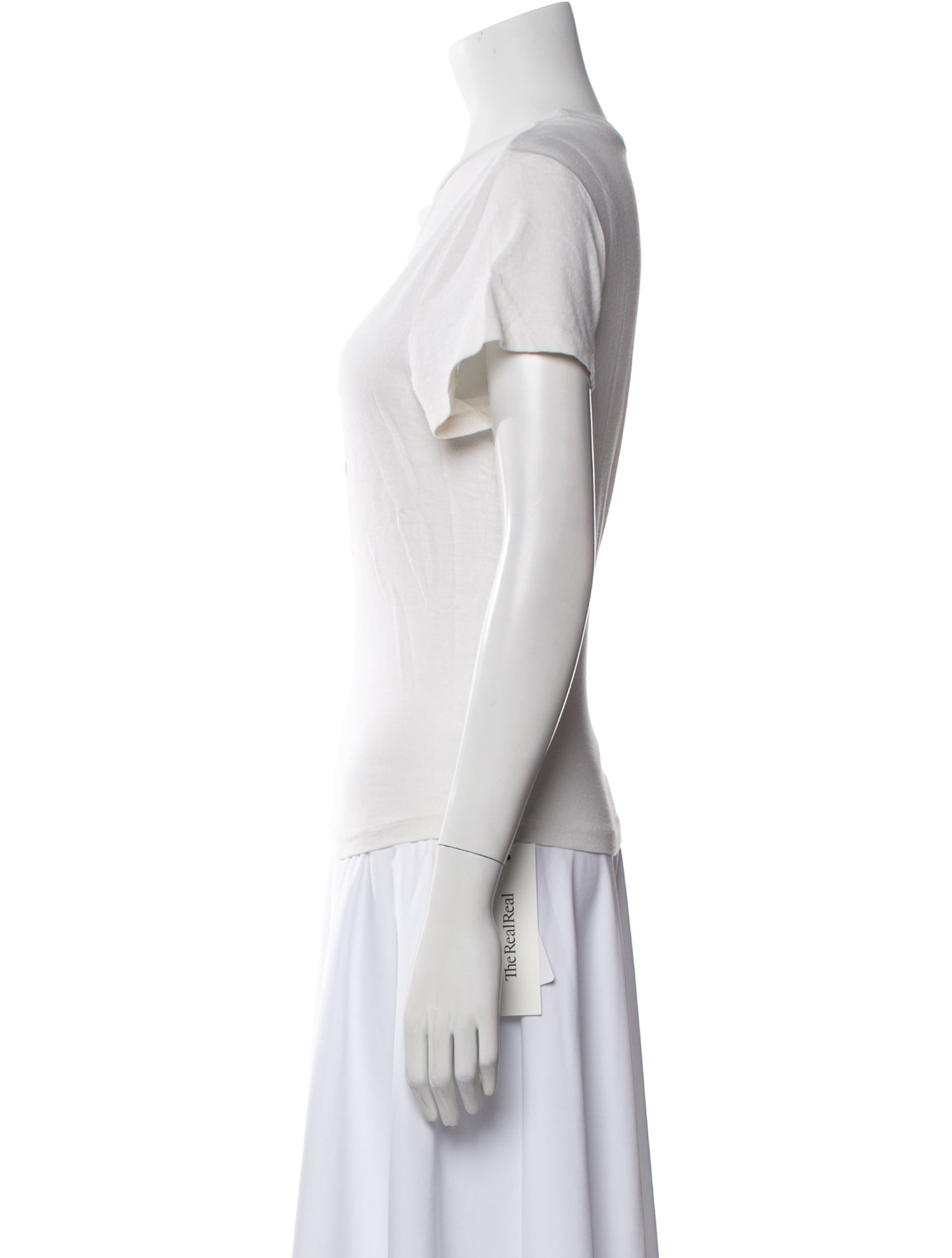 RE/DONE Graphic Print Crew Neck T-Shirt