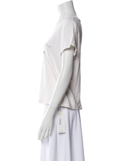 RE/DONE Graphic Print Crew Neck T-Shirt