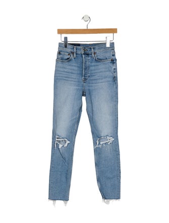 RE/DONE Mid-Rise Skinny Leg Jeans