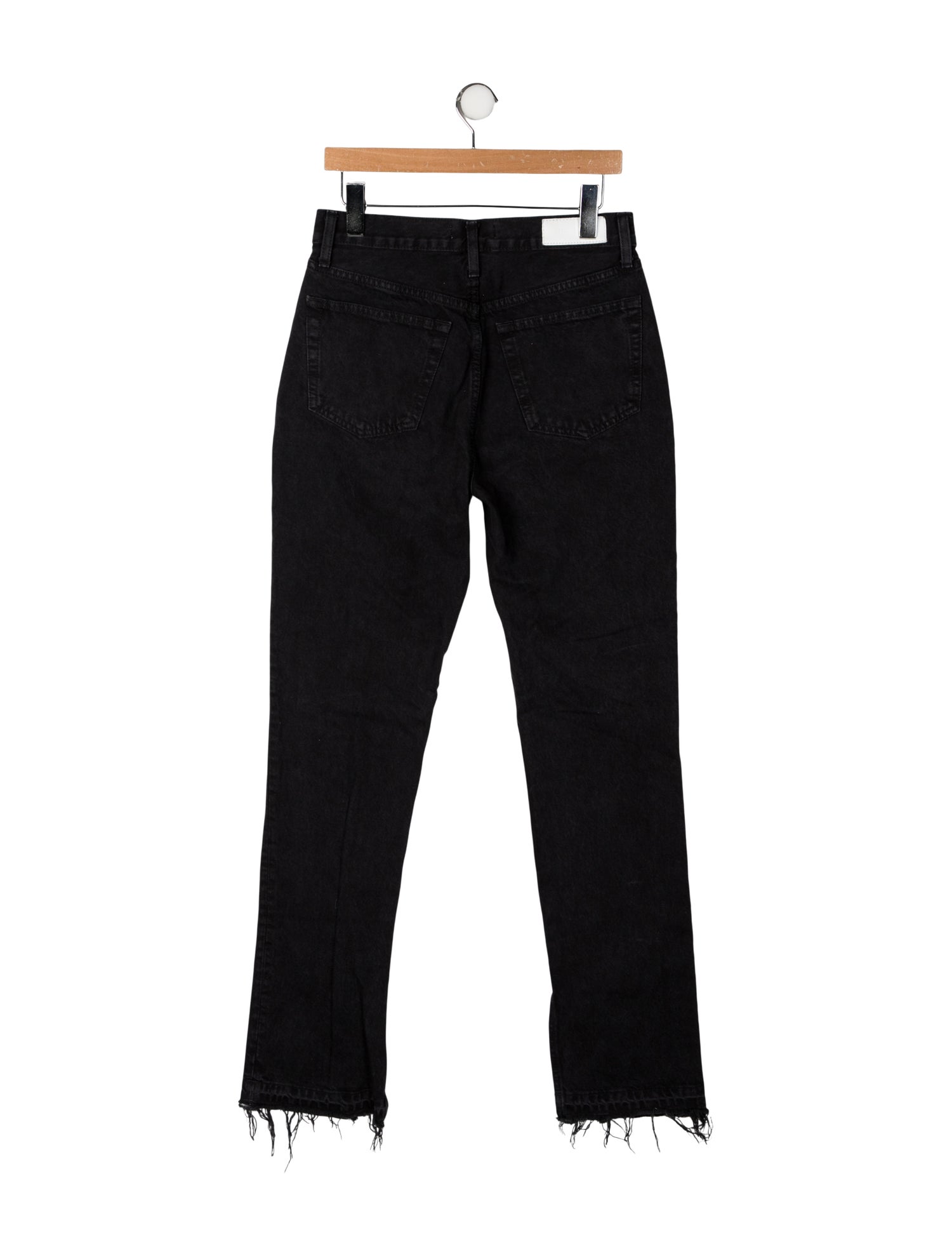RE/DONE High-Rise Straight Leg Jeans