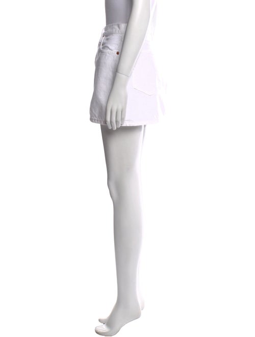 RE/DONE Distressed Accents Mini Skirt