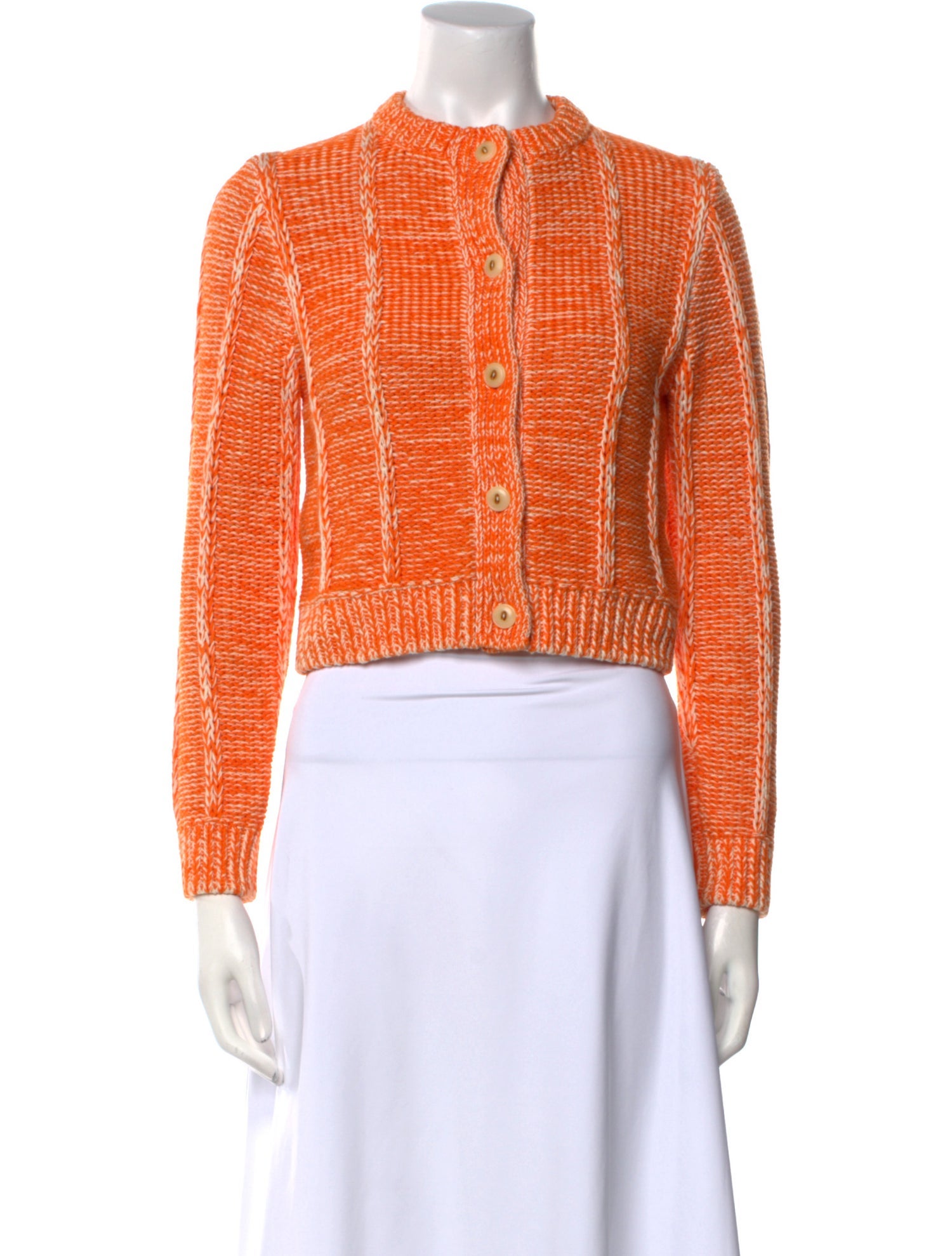 RE/DONE Striped Crew Neck Sweater