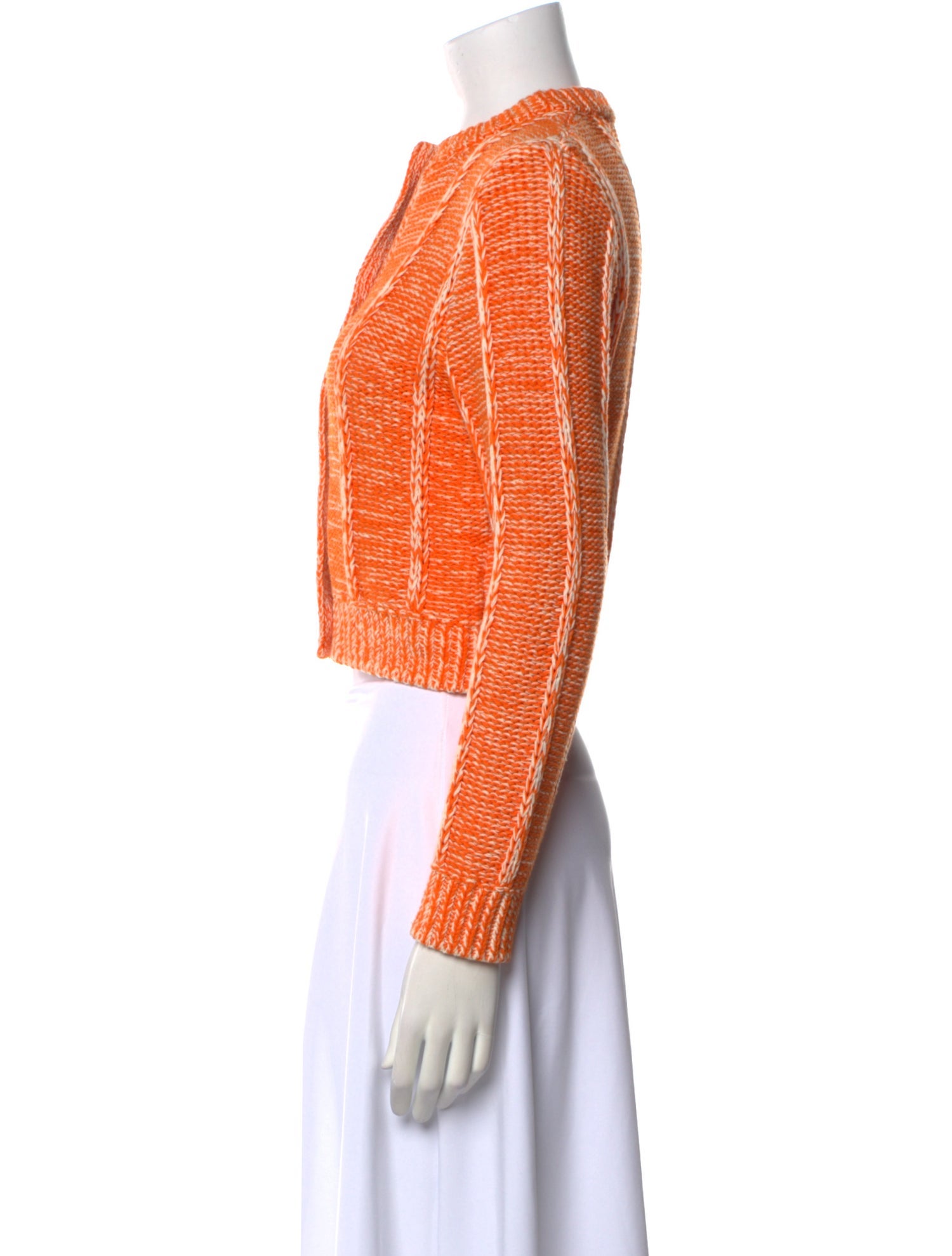 RE/DONE Striped Crew Neck Sweater