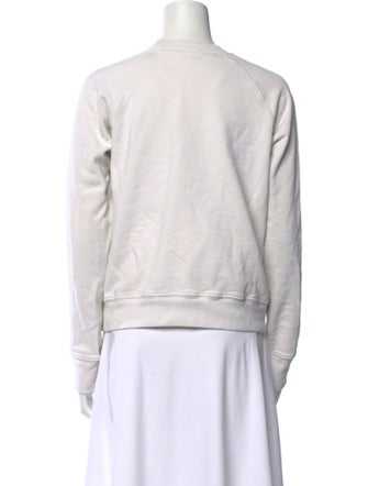 RE/DONE Graphic Print Crew Neck Sweater