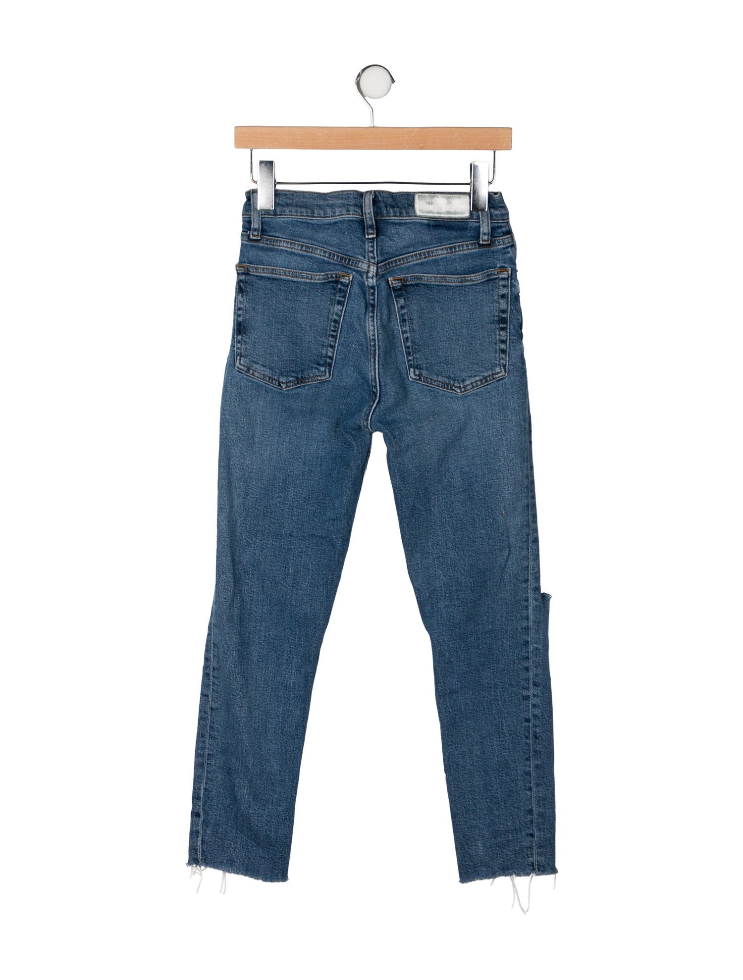 RE/DONE Mid-Rise Straight Leg Jeans