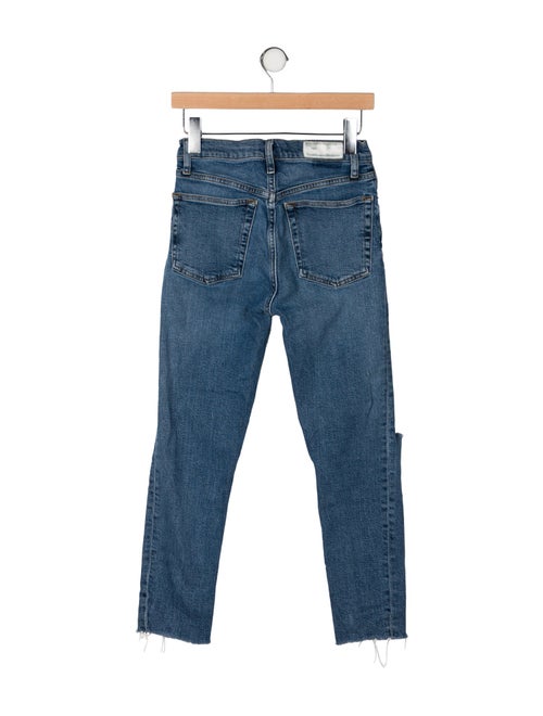 RE/DONE Mid-Rise Straight Leg Jeans