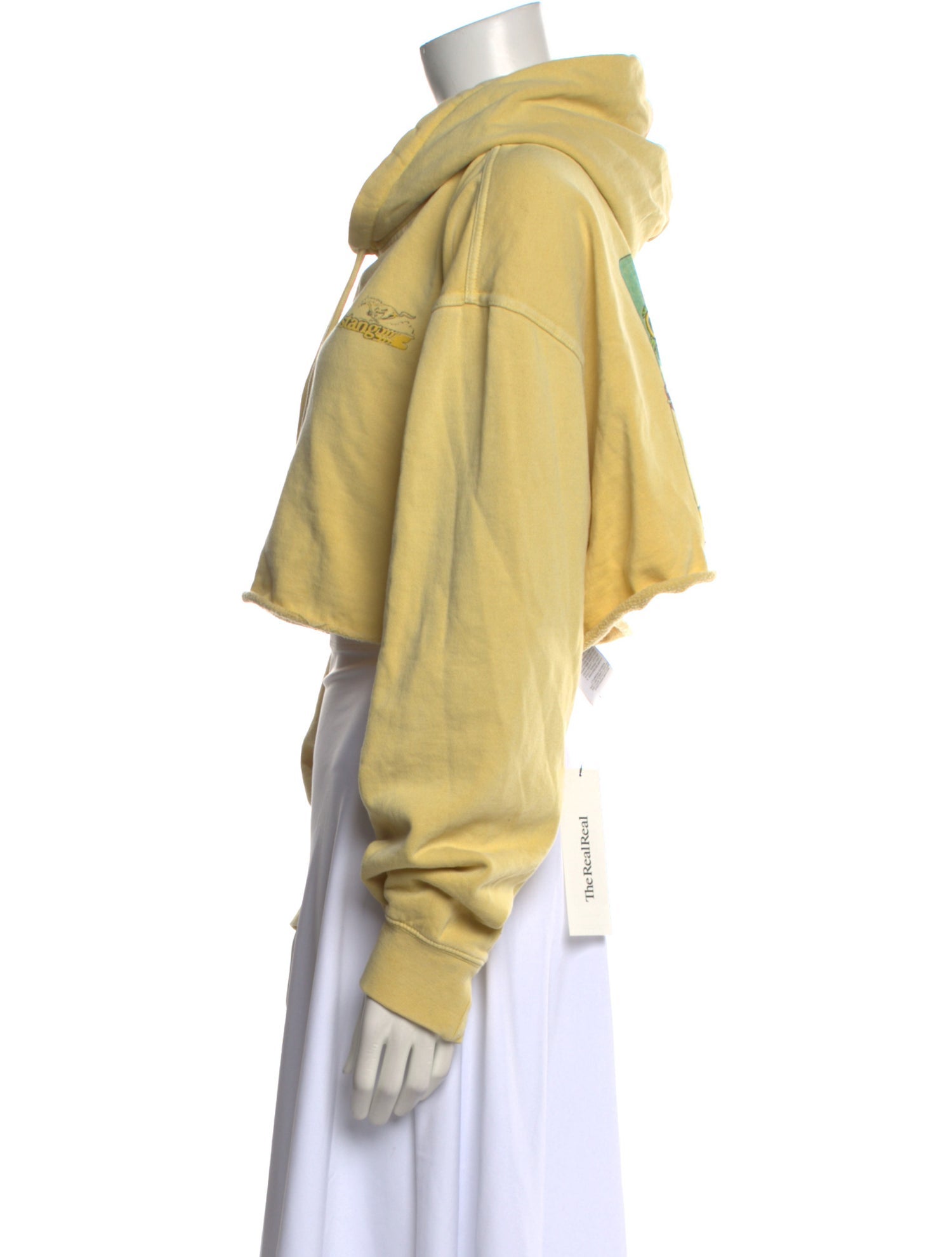 RE/DONE Cowl Neck Long Sleeve Sweatshirt