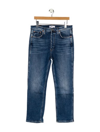 RE/DONE High-Rise Wide Leg Jeans