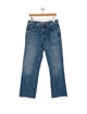 RE/DONE High-Rise Straight Leg Jeans