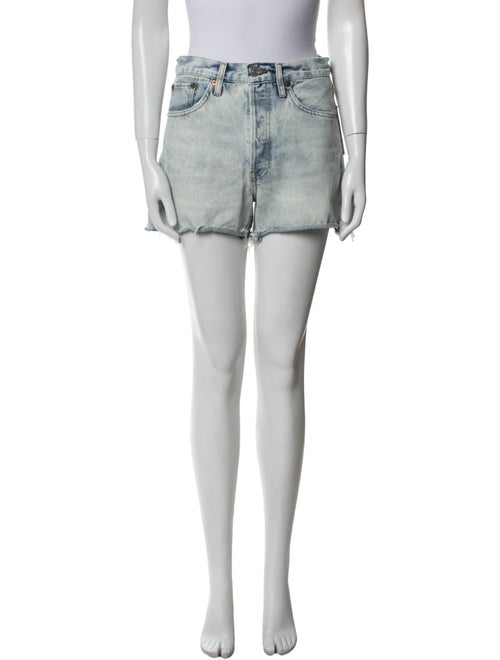 RE/DONE 90s Low Slung Short Mini Shorts