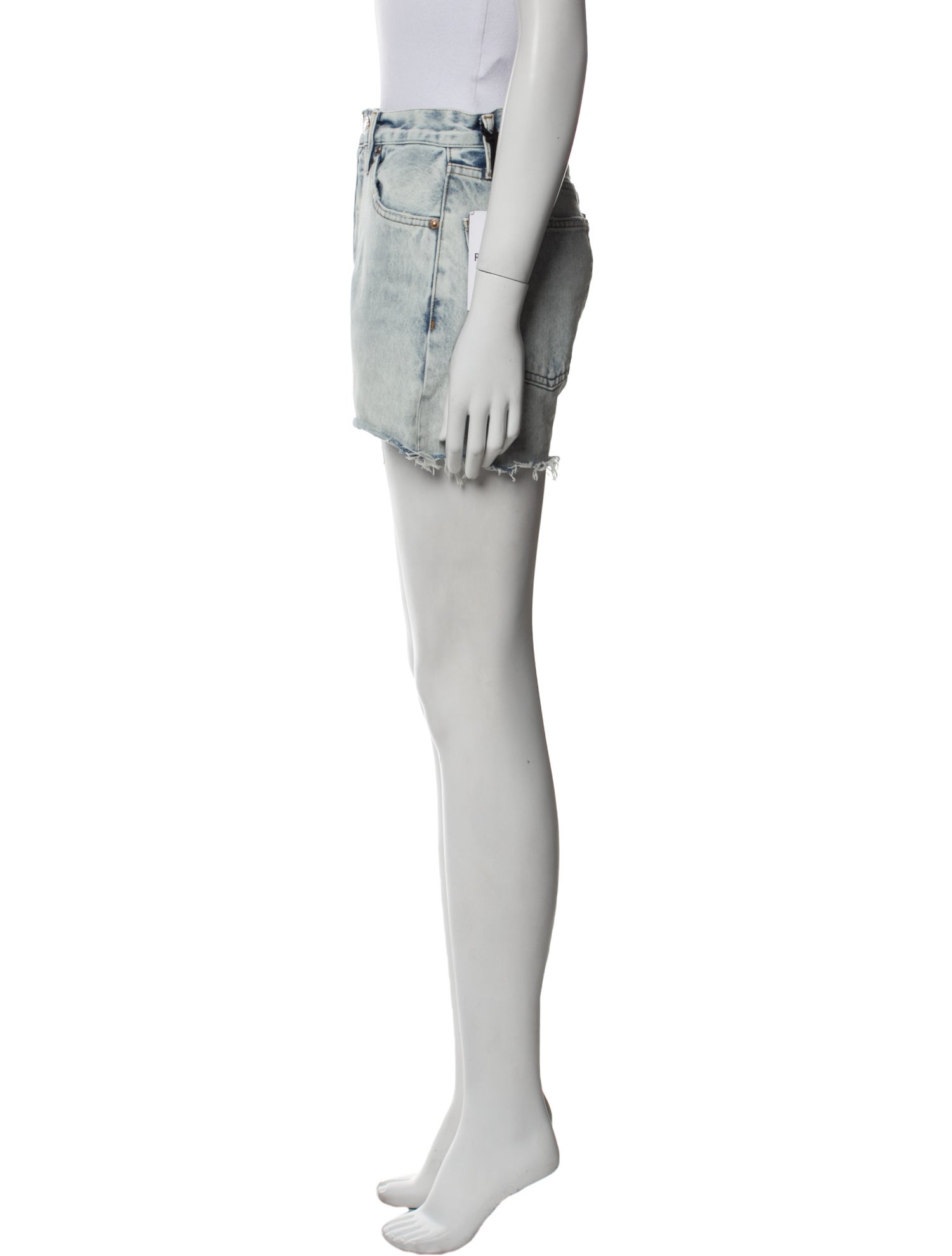 RE/DONE 90s Low Slung Short Mini Shorts