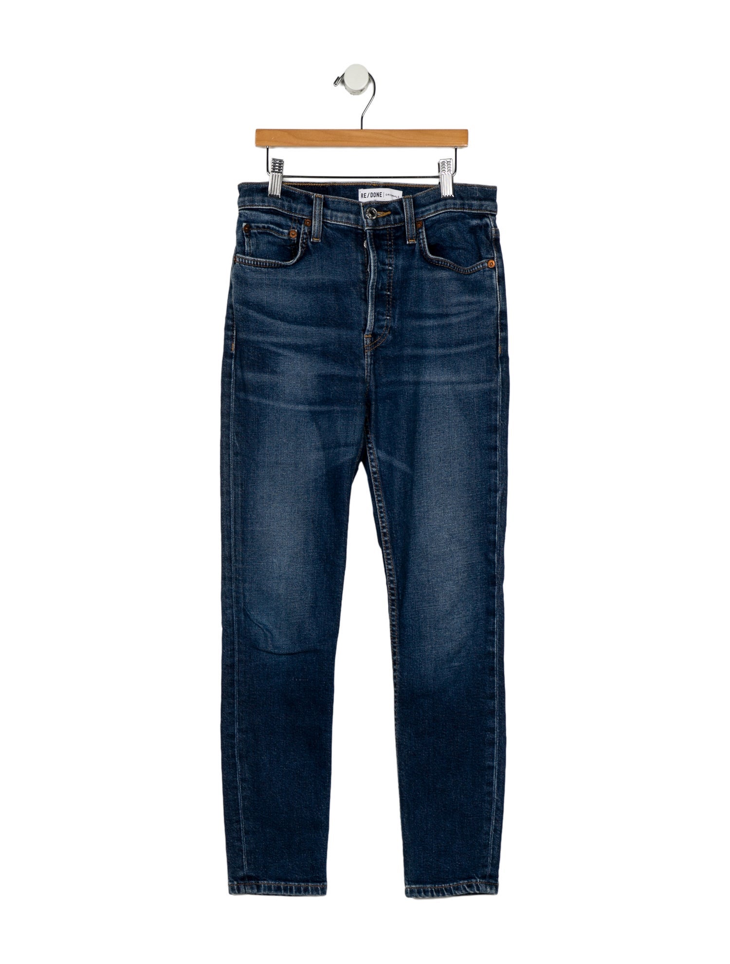 RE/DONE Mid-Rise Skinny Leg Jeans