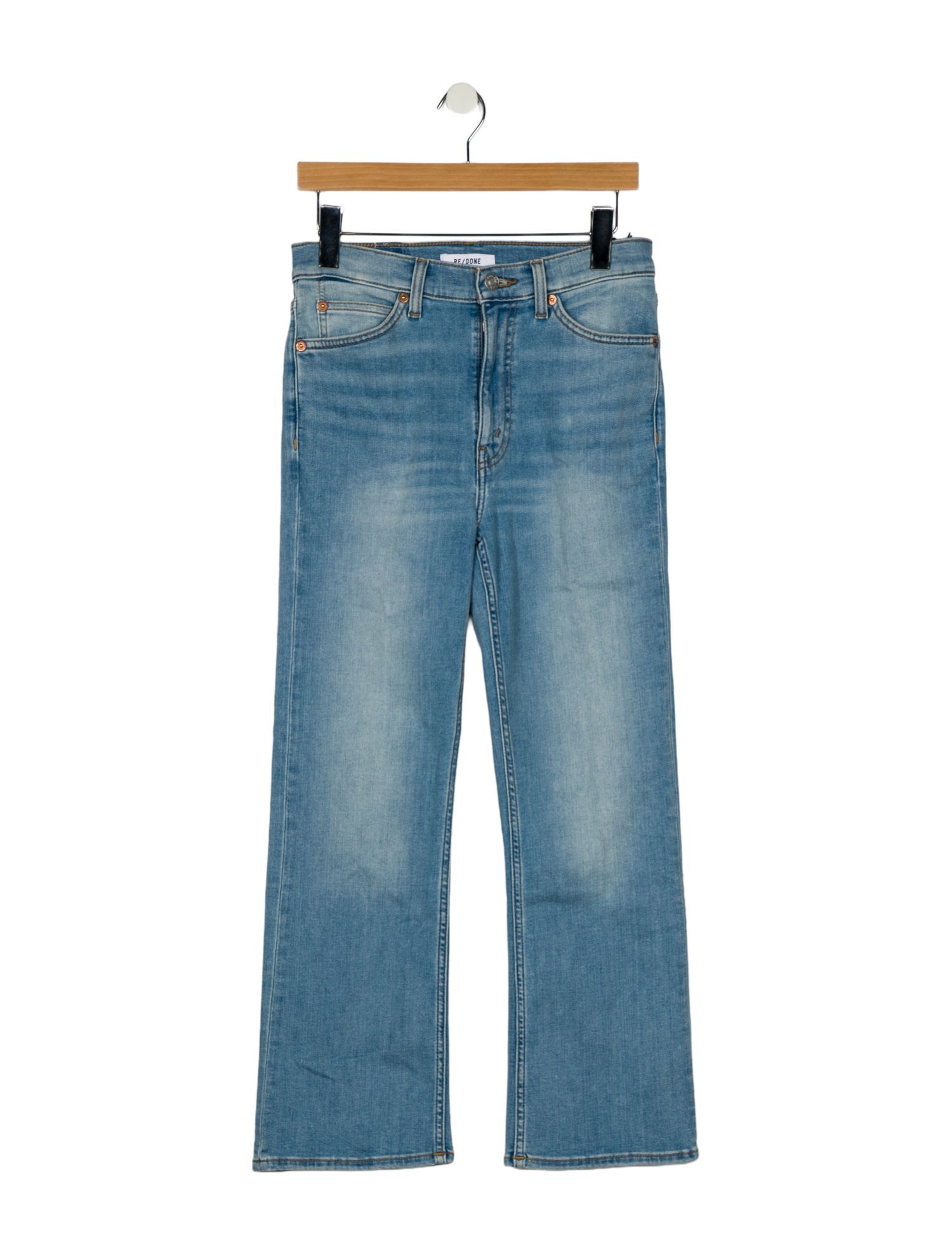 RE/DONE High-Rise Wide Leg Jeans