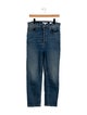 RE/DONE High-Rise Straight Leg Jeans