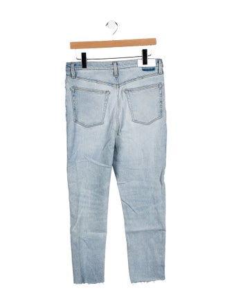 RE/DONE High-Rise Straight Leg Jeans
