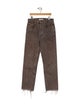 RE/DONE High-Rise Straight Leg Jeans
