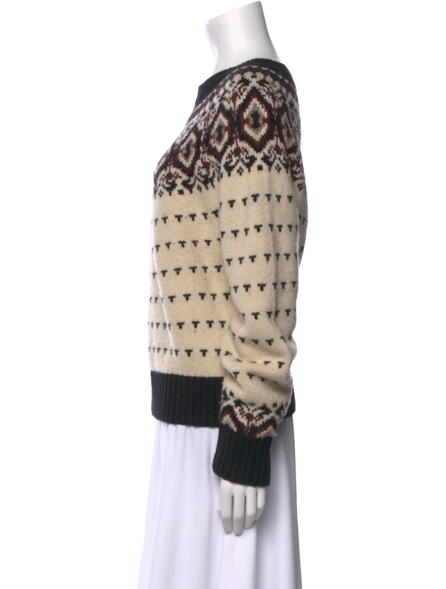 RE/DONE Wool Printed Sweater