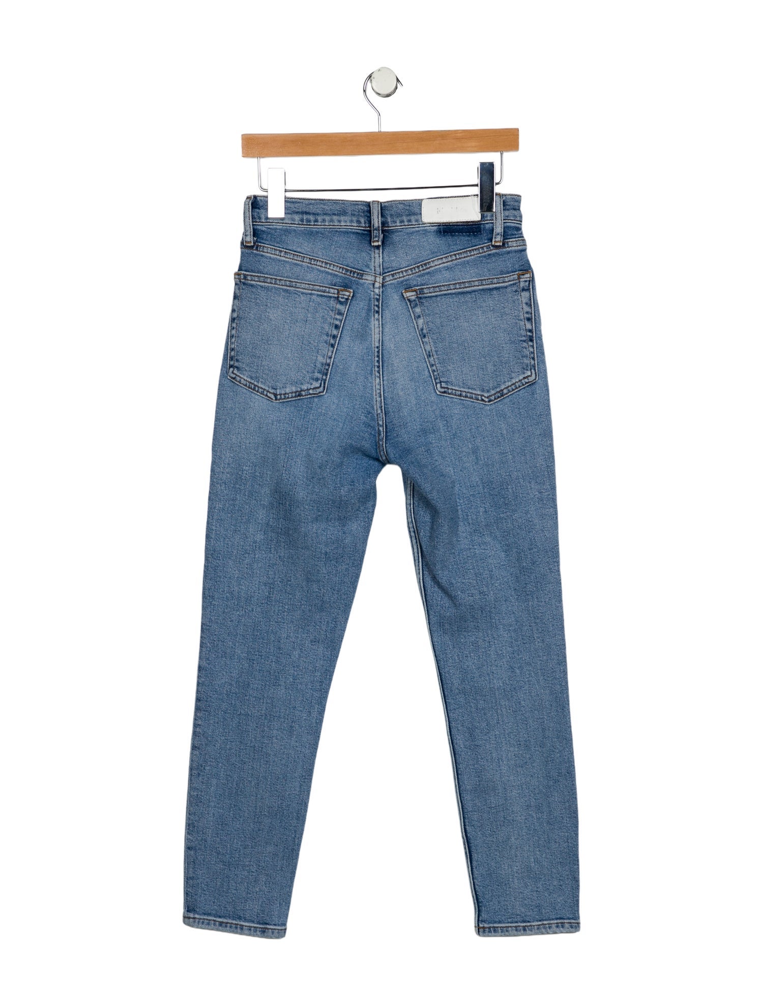 RE/DONE Mid-Rise Skinny Leg Jeans