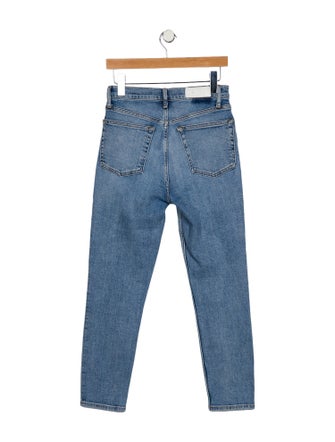RE/DONE Mid-Rise Skinny Leg Jeans
