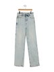 RE/DONE High-Rise Straight Leg Jeans