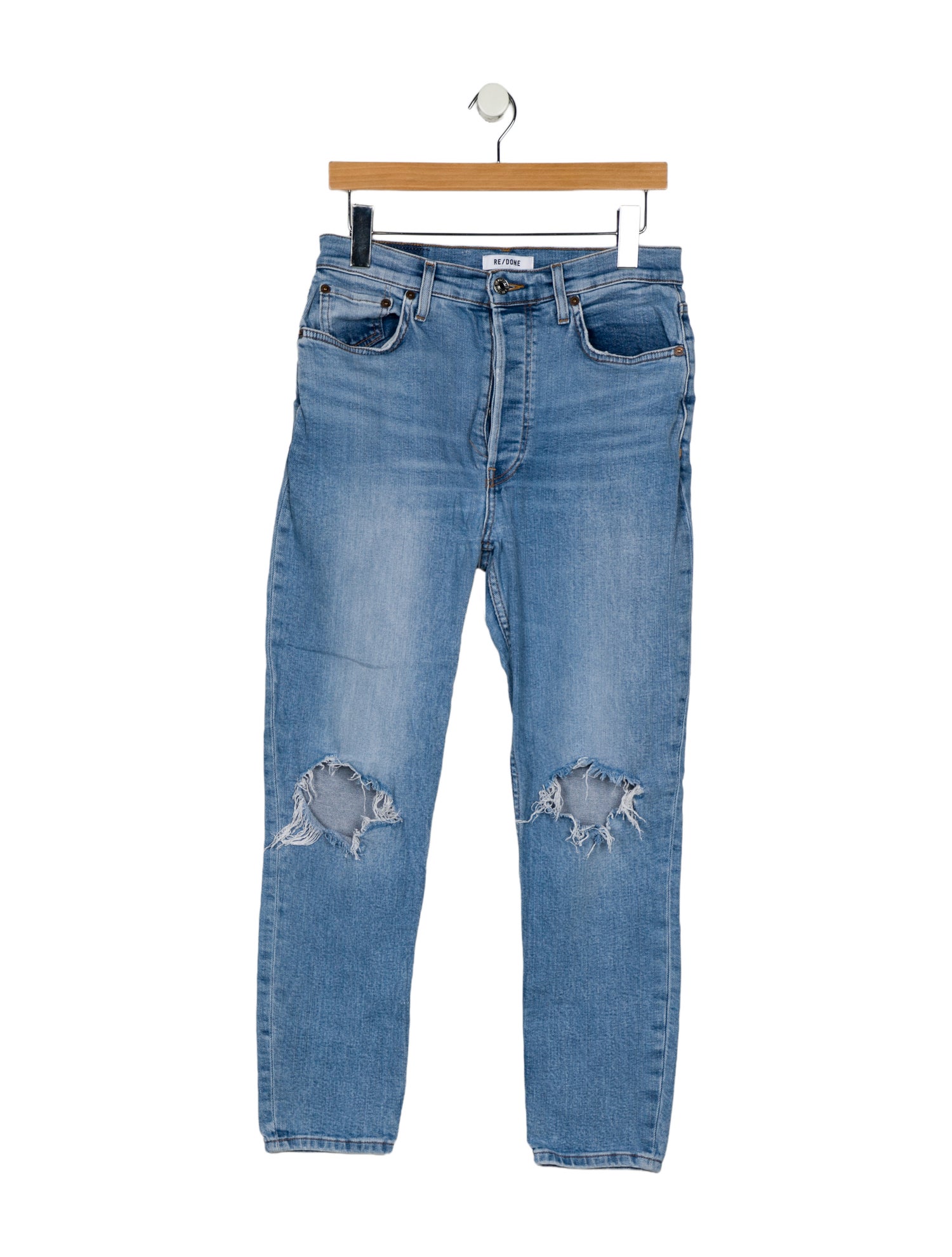 RE/DONE High-Rise Skinny Leg Jeans
