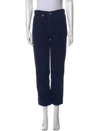 RE/DONE Straight Leg Pants