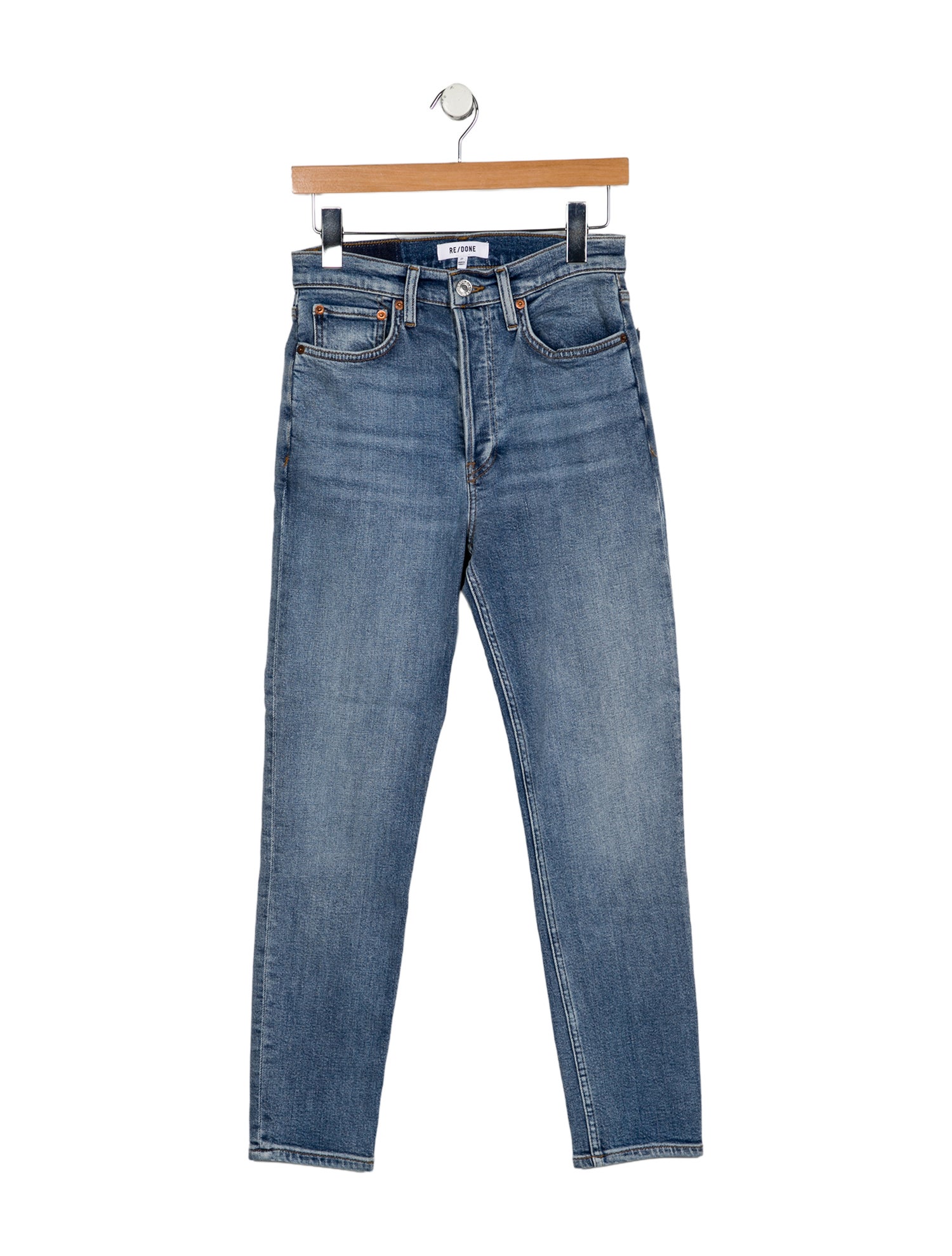 RE/DONE High-Rise Skinny Leg Jeans