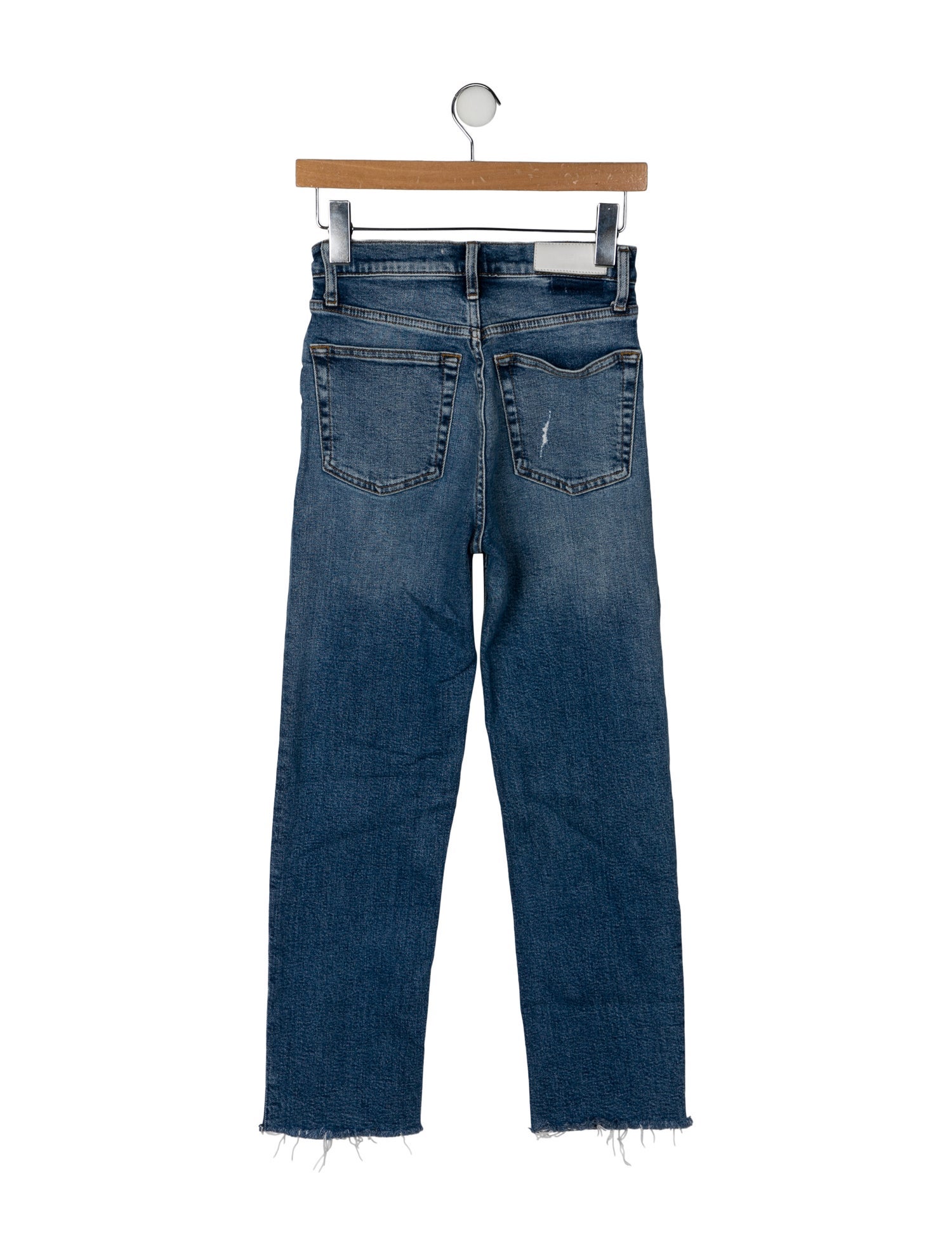 RE/DONE Mid-Rise Straight Leg Jeans