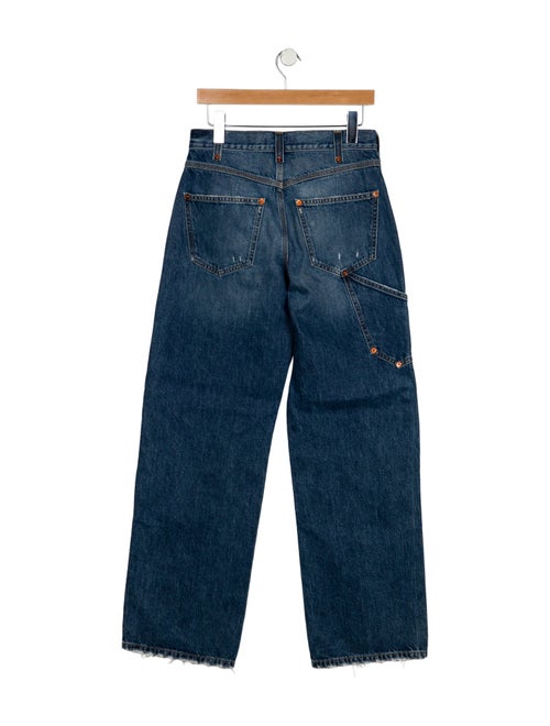 RE/DONE Mid-Rise Wide Leg Jeans