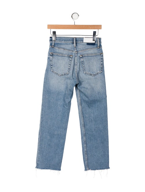 RE/DONE Mid-Rise Straight Leg Jeans