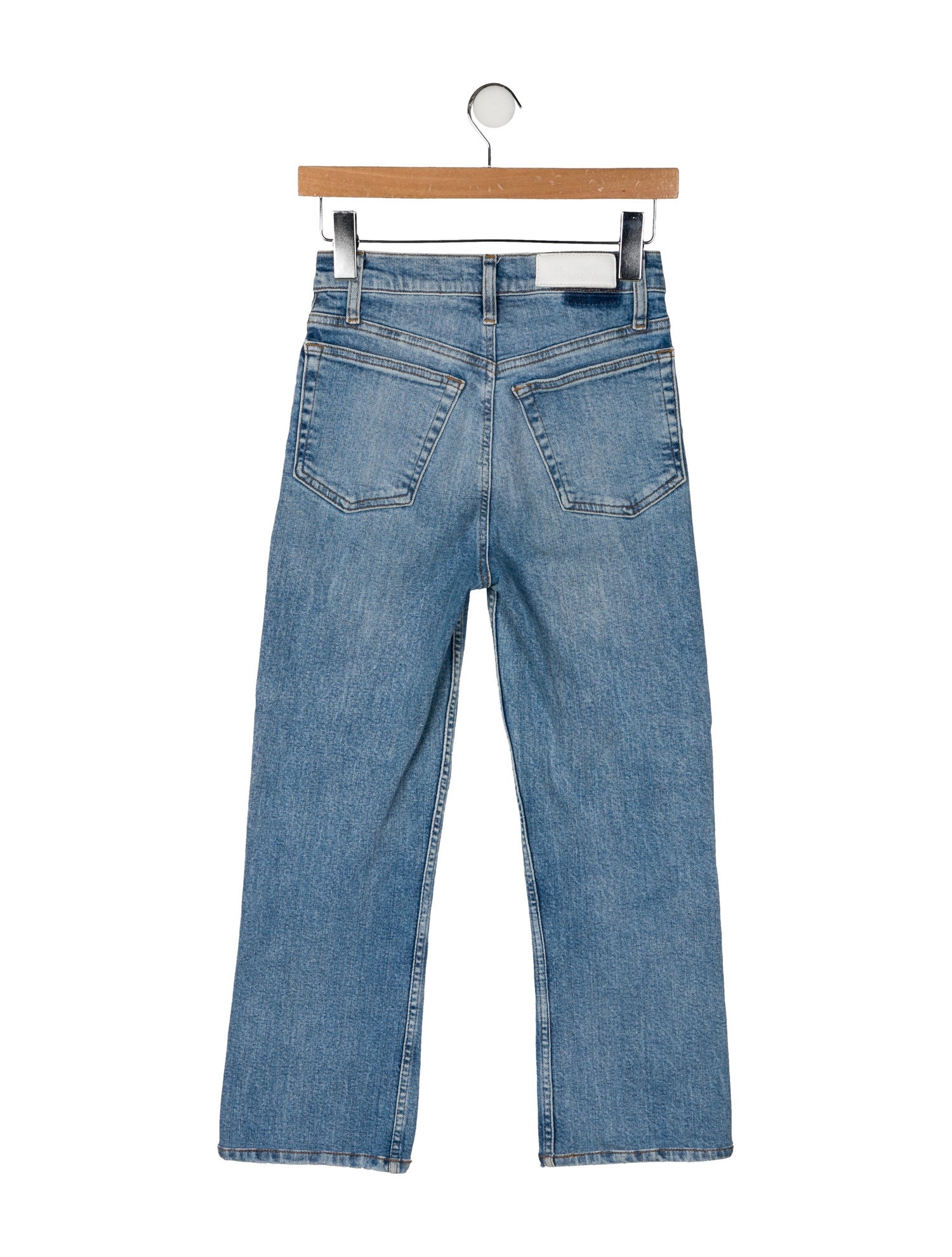 RE/DONE Mid-Rise Straight Leg Jeans