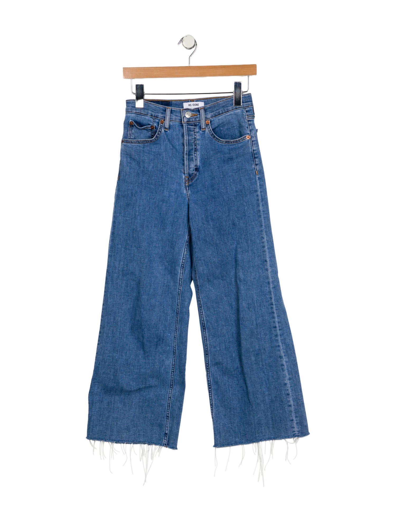 RE/DONE High-Rise Wide Leg Jeans