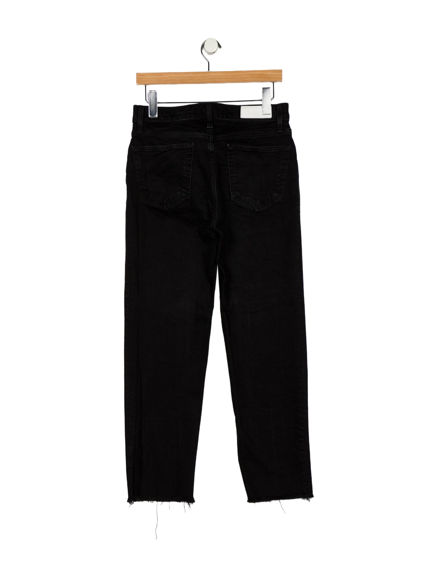 RE/DONE High-Rise Straight Leg Jeans