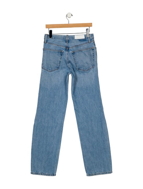 RE/DONE Mid-Rise Straight Leg Jeans