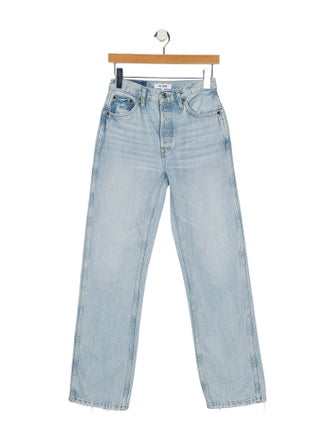 RE/DONE Mid-Rise Wide Leg Jeans