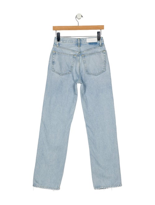 RE/DONE Mid-Rise Wide Leg Jeans