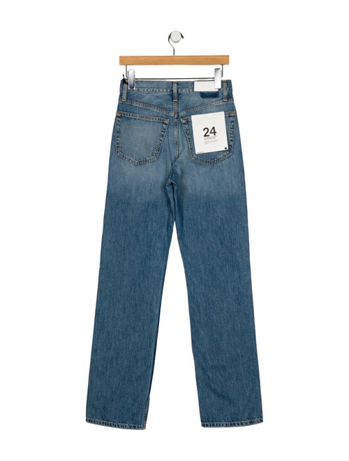 RE/DONE High-Rise Wide Leg Jeans