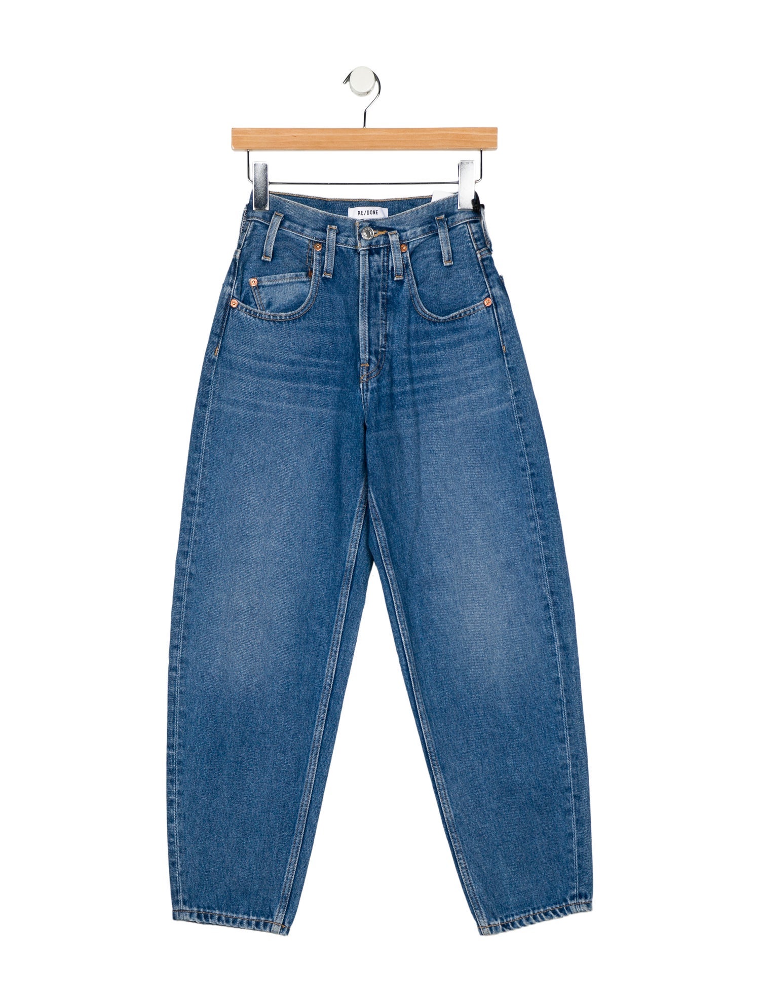 RE/DONE High-Rise Straight Leg Jeans w/ Tags
