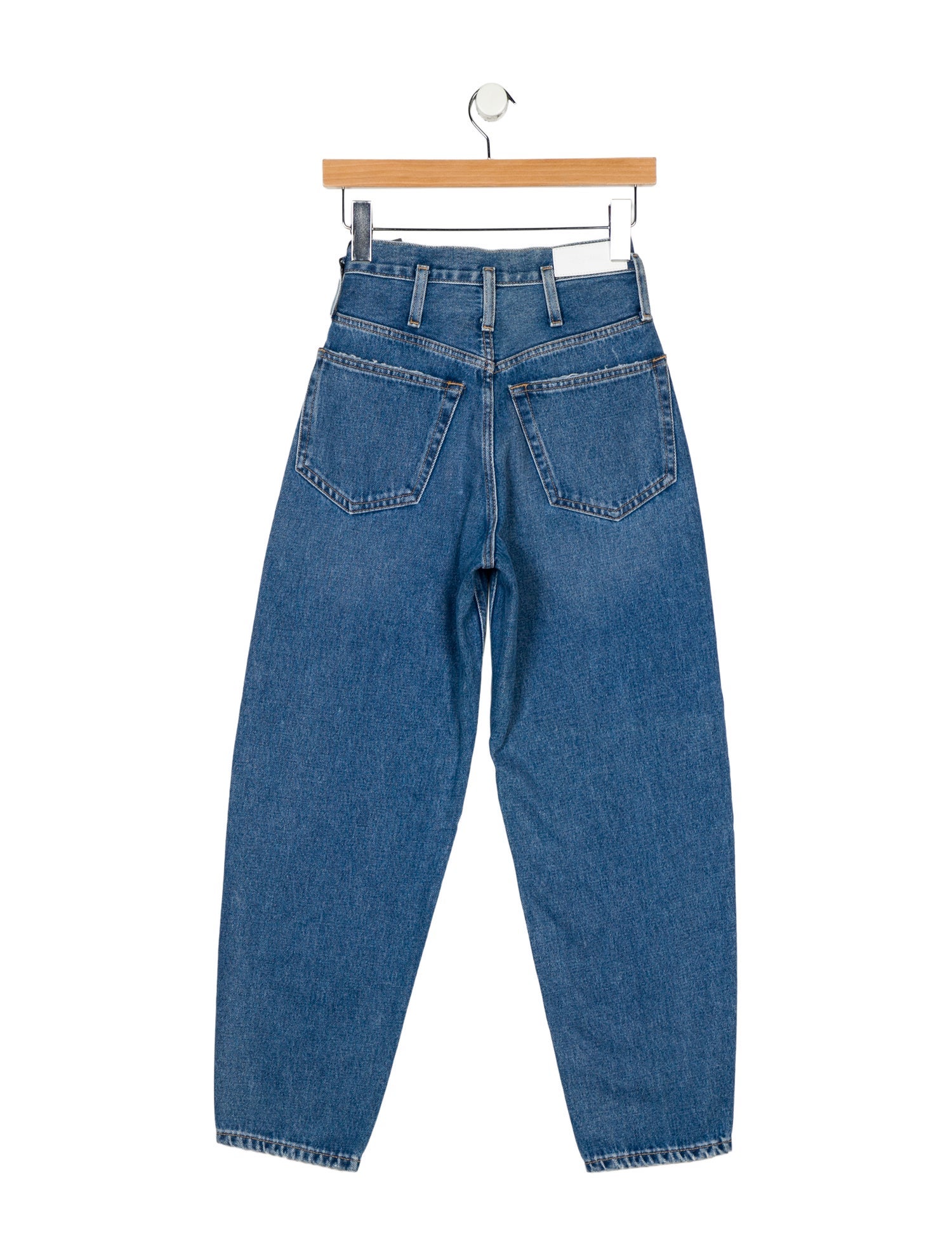RE/DONE High-Rise Straight Leg Jeans w/ Tags