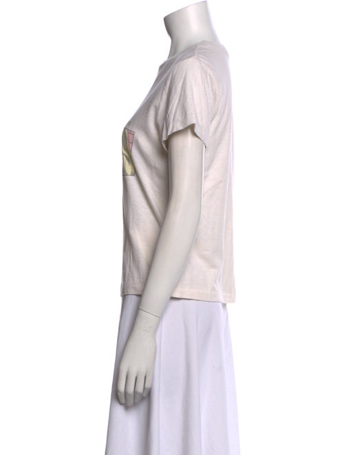 RE/DONE Graphic Print Crew Neck T-Shirt