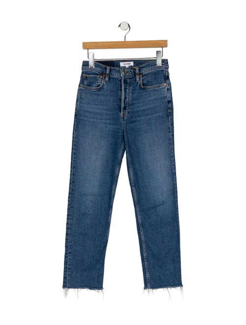 RE/DONE Mid-Rise Straight Leg Jeans
