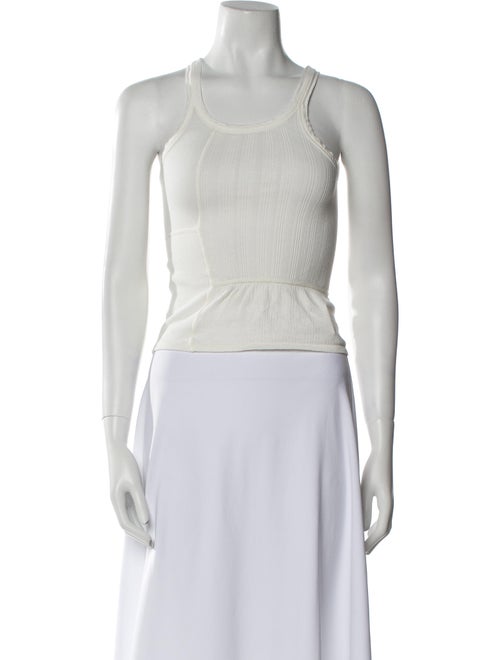 RE/DONE Scoop Neck Sleeveless Crop Top