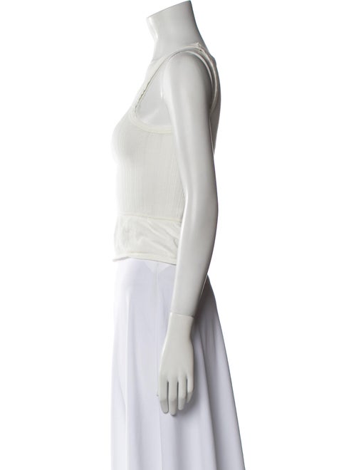 RE/DONE Scoop Neck Sleeveless Crop Top