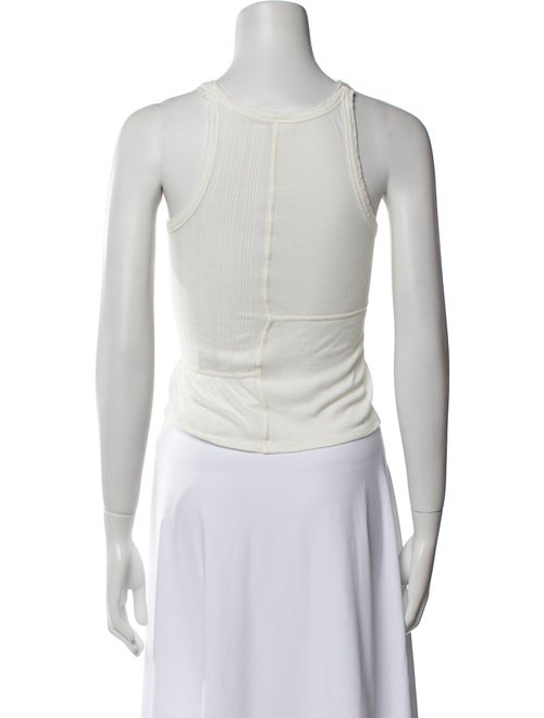 RE/DONE Scoop Neck Sleeveless Crop Top