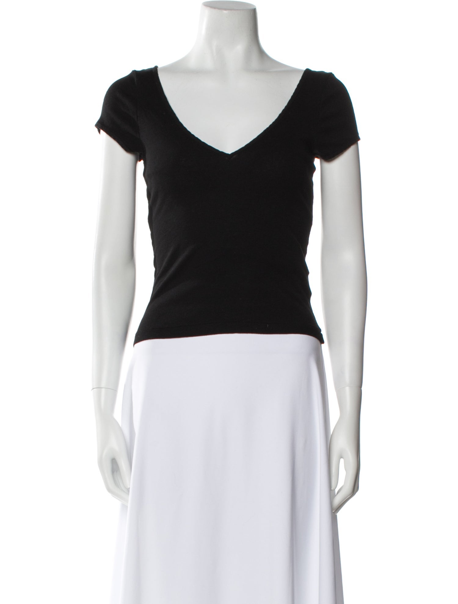 RE/DONE V-Neck Short Sleeve T-Shirt