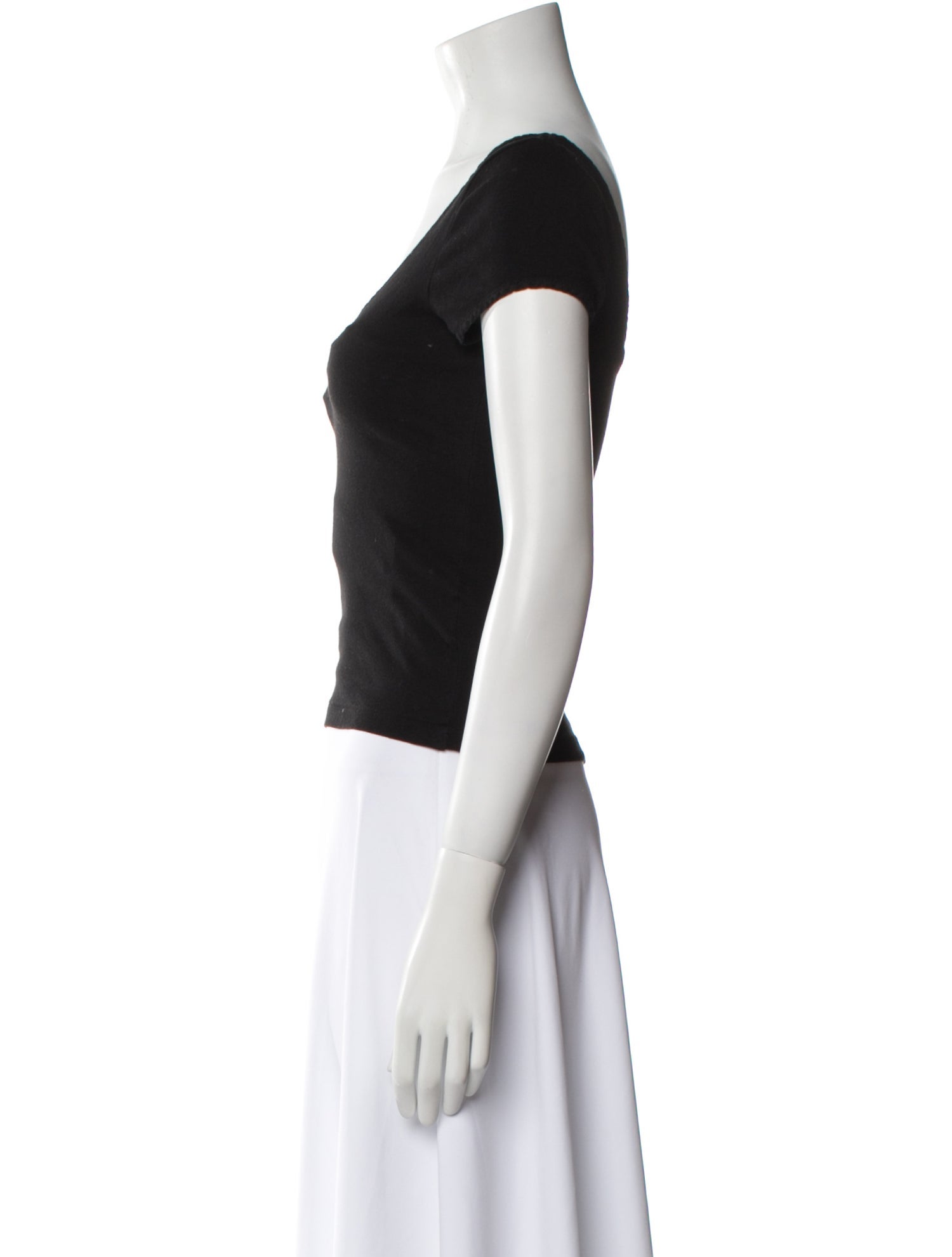 RE/DONE V-Neck Short Sleeve T-Shirt