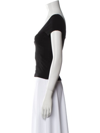 RE/DONE V-Neck Short Sleeve T-Shirt