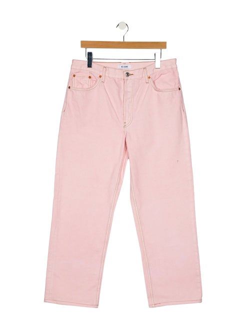 RE/DONE High-Rise Wide Leg Jeans