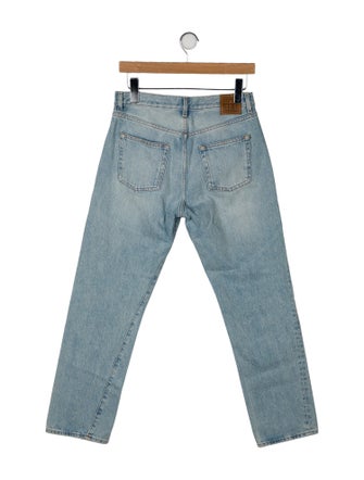 RE/DONE High-Rise Straight Leg Jeans